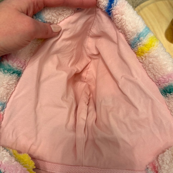 Joules Multicolor Fuzzy Hoodie - Picture 7 of 7